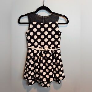Polka Dot Sleeveless Youth size 8 Dress